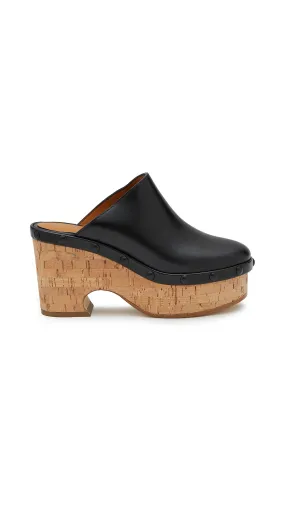 Oli Wedge Clogs - Black