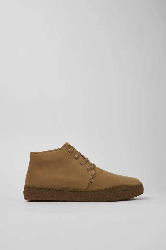 Peu Terreno Brown Nubuck Desert Boot for Men