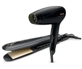 Philips HP8646/10 The KeraShine Hair Straightener and Dryer combo for Women