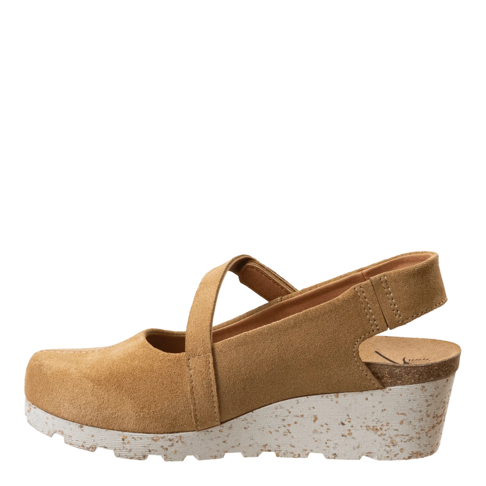 PROG in BEIGE Wedge Clogs