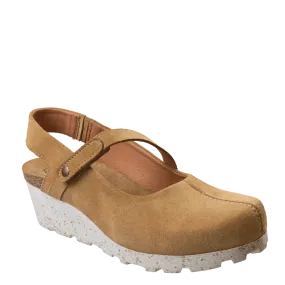 PROG in BEIGE Wedge Clogs