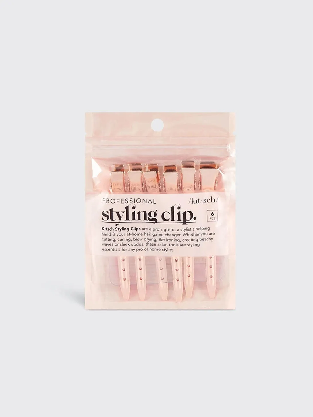 Rose Gold Styling Clips