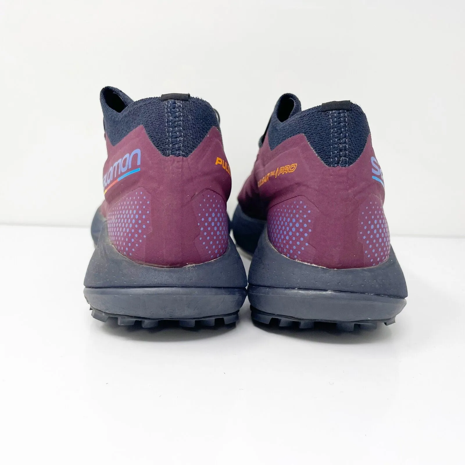 Salomon Womens Pulsar Trail Pro 416082 Purple Hiking Shoes Sneakers Size 8