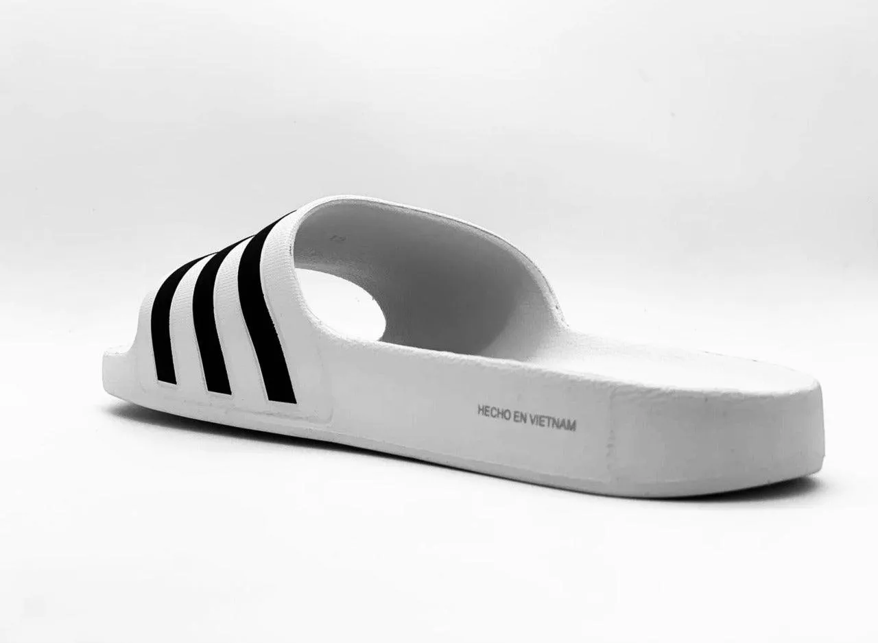 Sandalia Adidas Adilette Aqua Unisex Blanca/Negro