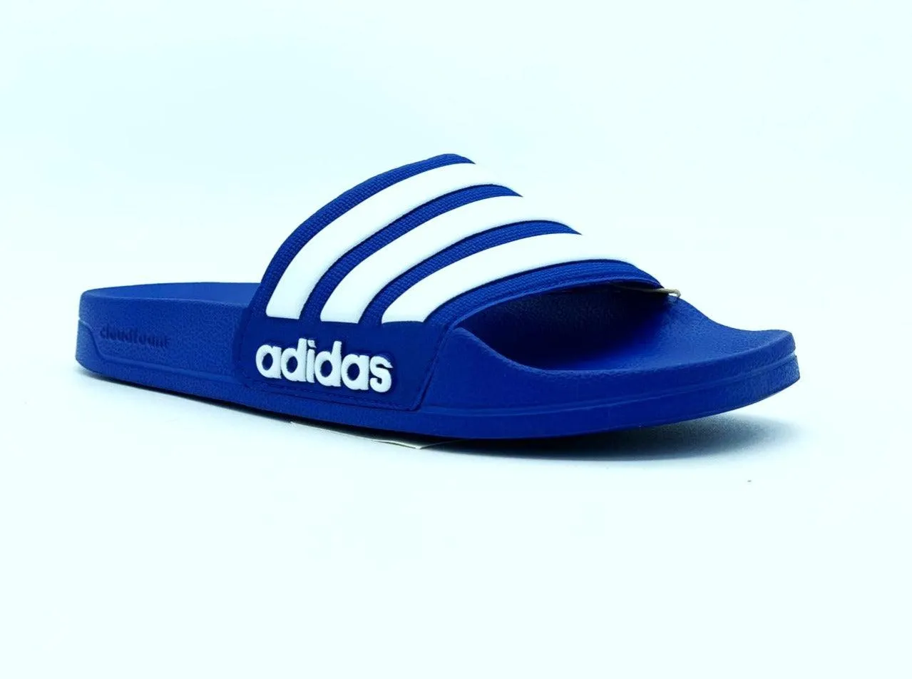 Sandalias Adidas Adilette Shower Unisex Azul/Blanco