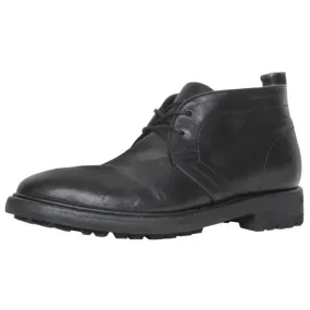 Sartori Black Leather Desert Boot