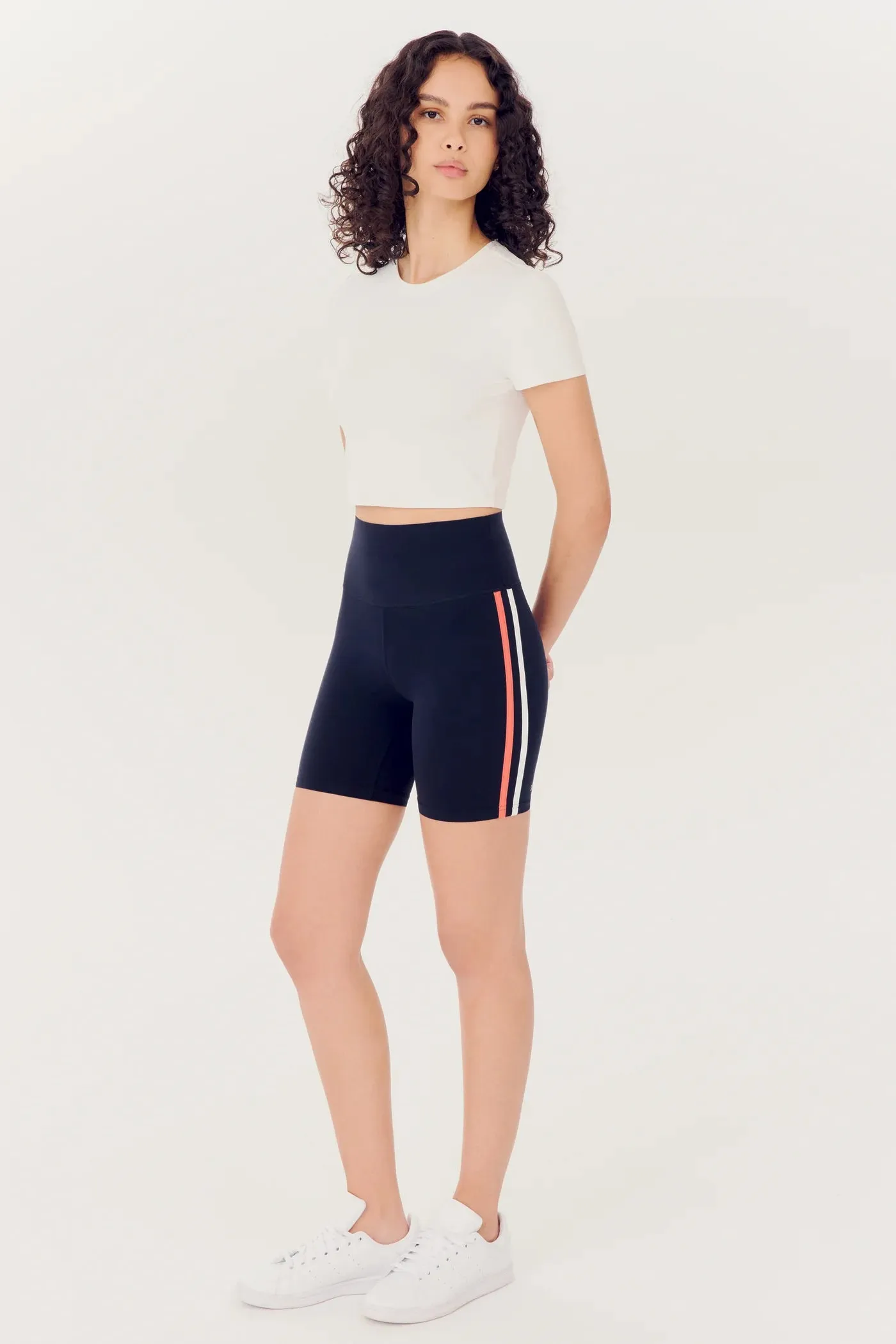 Splits 59 Ella High Waist Airweight Short | Indigo/Melon