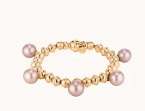 squash blossom Bead Bracelet With Pearls