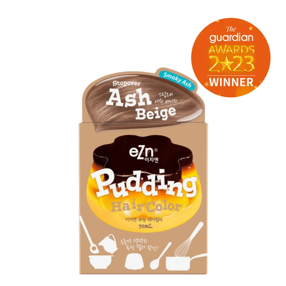 Stopover Ash Beige - eZn Pudding Hair Colour