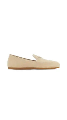 Suede Slipper - Desert Beige