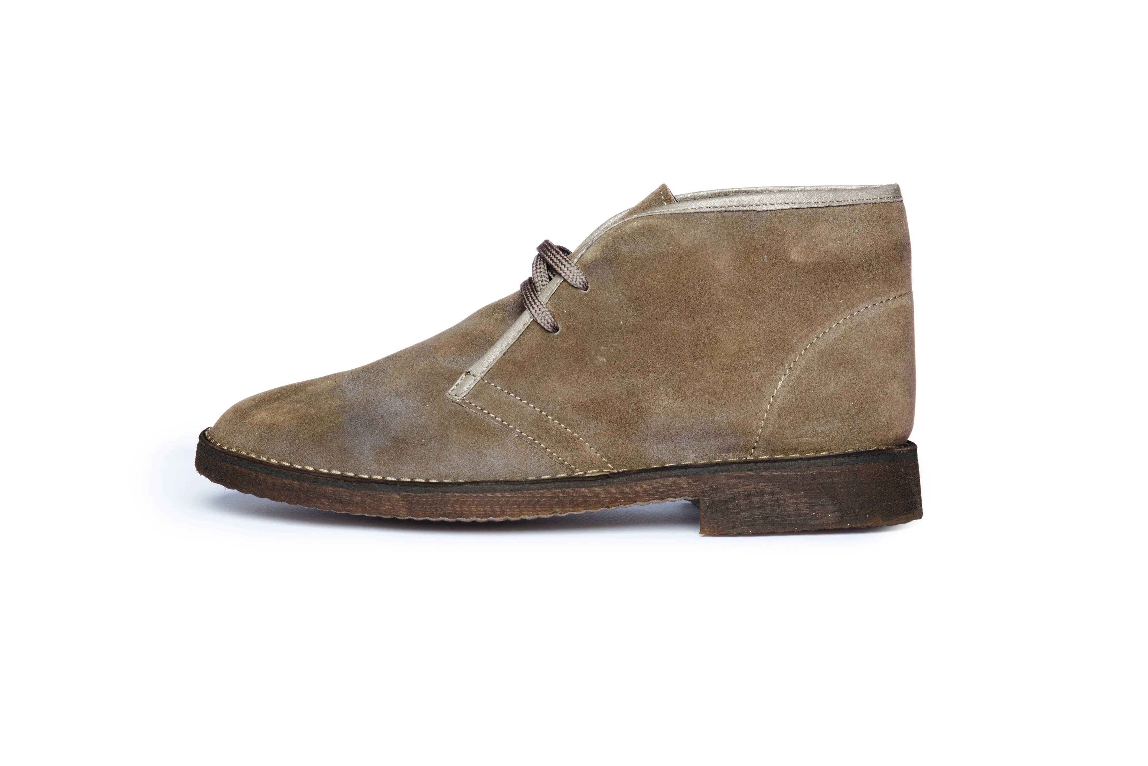 Taupè Desert Boot F.do Gomma