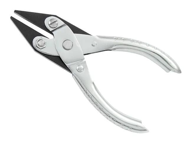 The BeadSmith Flat Nose Parallel Pliers