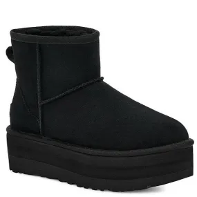 UGG MINI PLATFORM BLACK- WOMEN