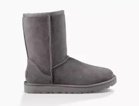 UGG Womens Classic Short II Grey