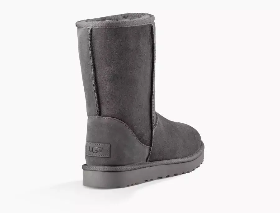 UGG Womens Classic Short II Grey