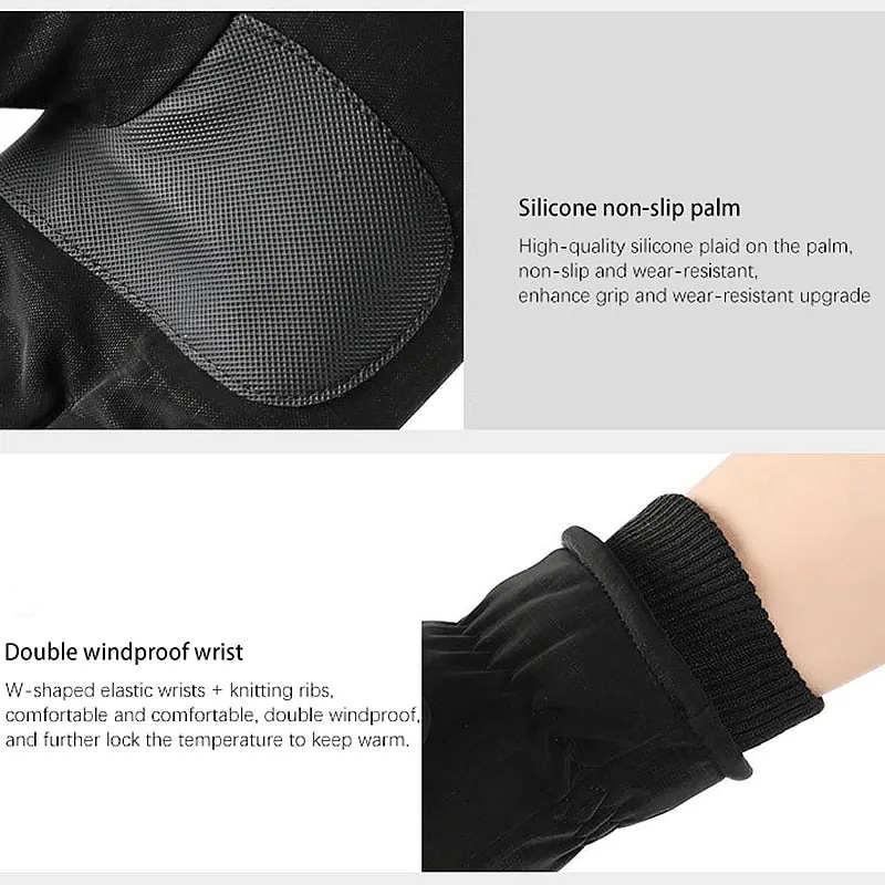 Unisex Fashion Winter Warm Cold-proof Touch Screen Wrist Gloves