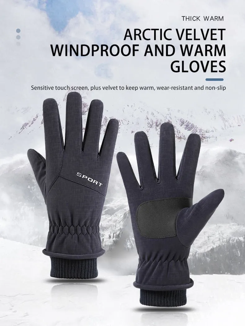 Unisex Fashion Winter Warm Cold-proof Touch Screen Wrist Gloves