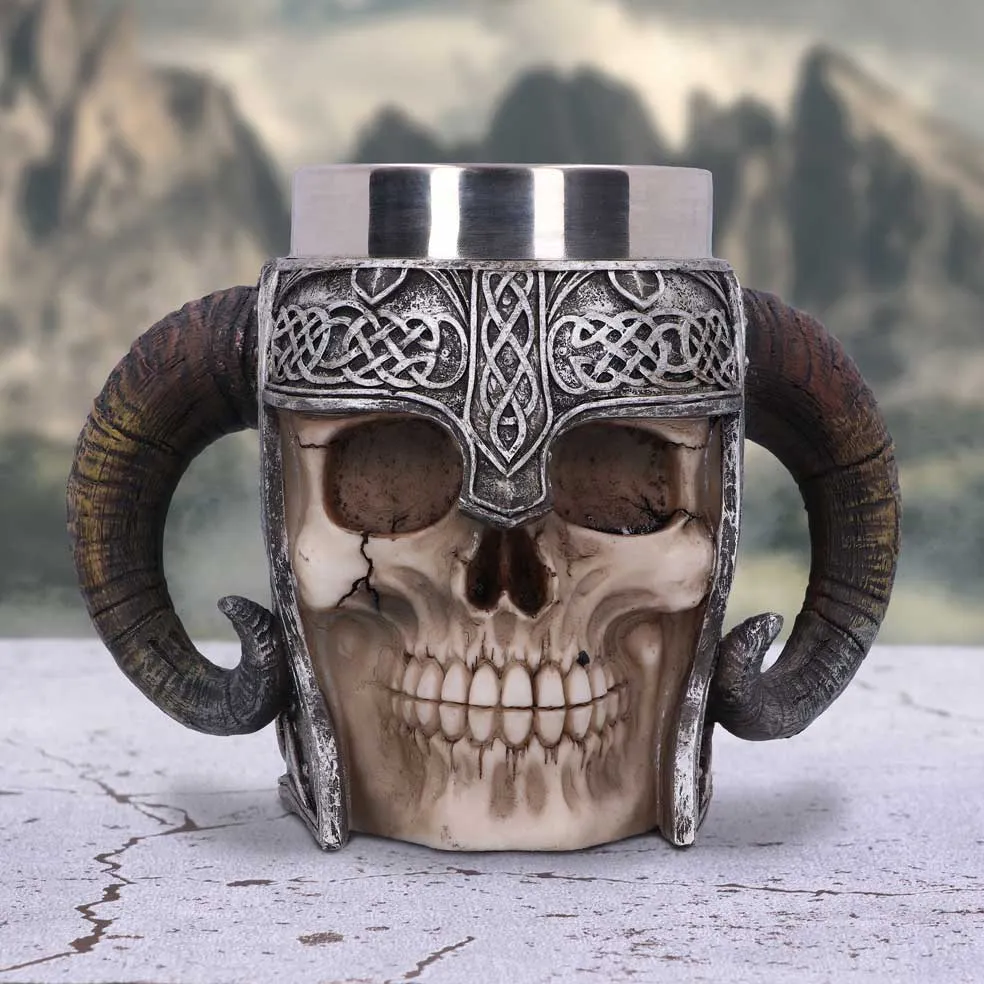 Viking Skull Tankard