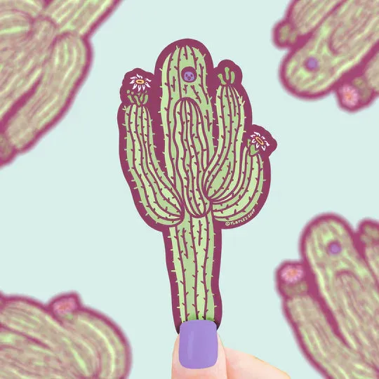 Vinyl Sticker, Sonoran Saguaro