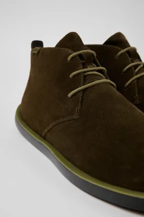 Wagon Green Nubuck Desert Boot for Men