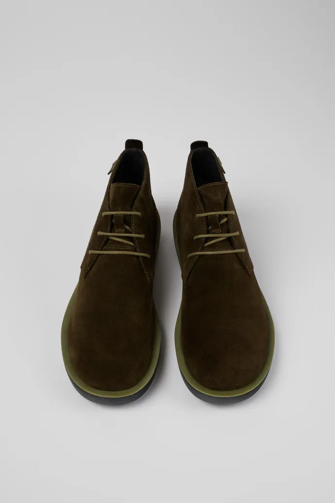 Wagon Green Nubuck Desert Boot for Men