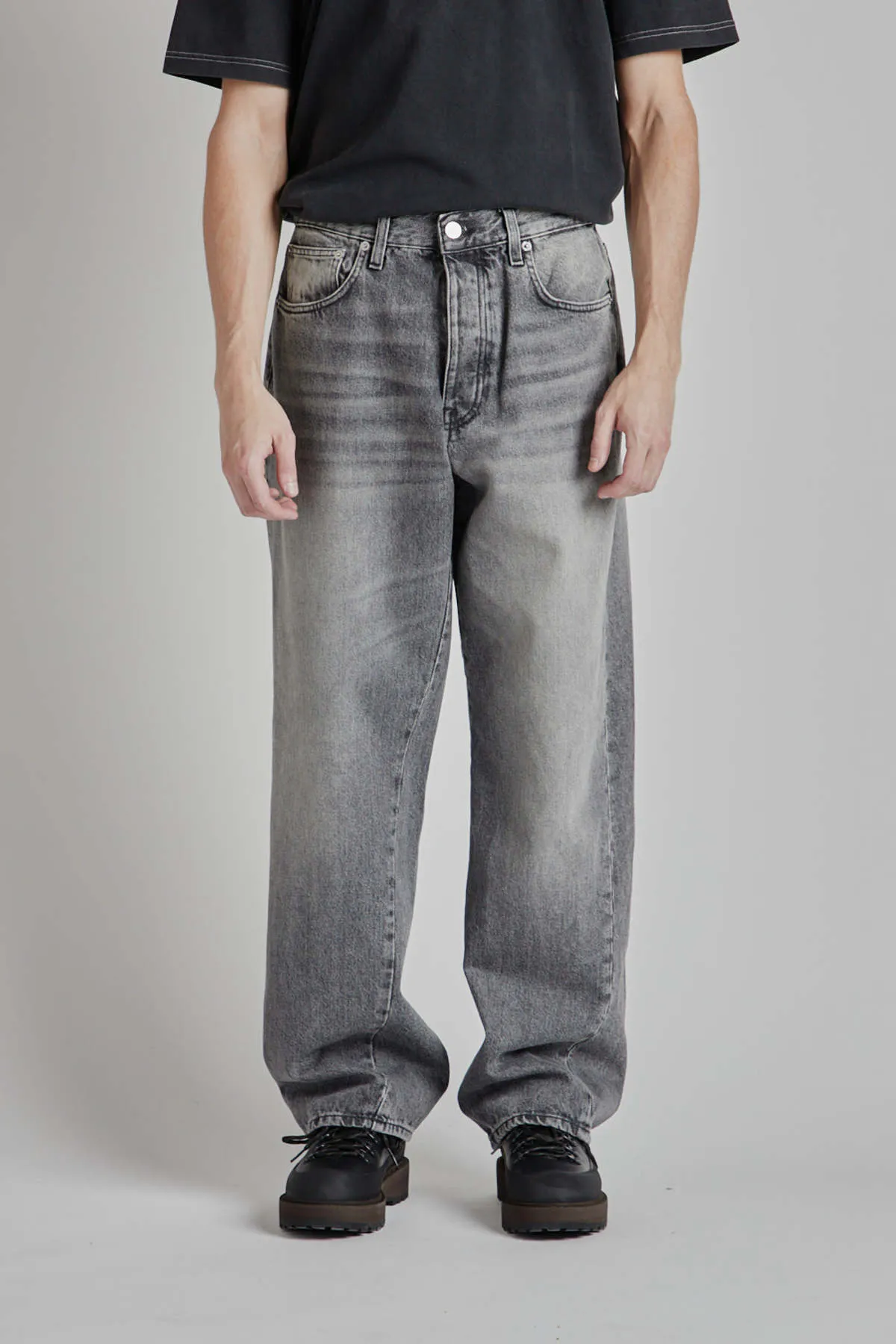 Wide Twist Denim - Blackstone