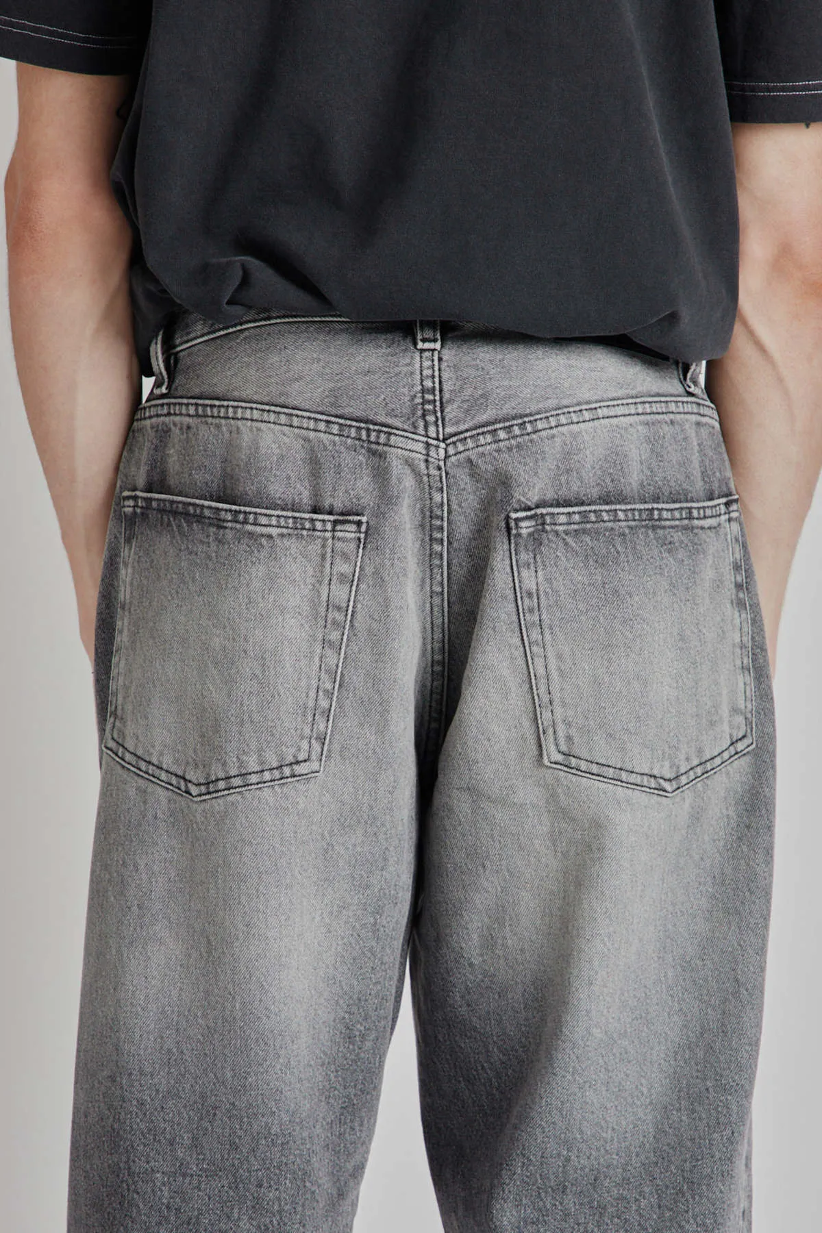 Wide Twist Denim - Blackstone