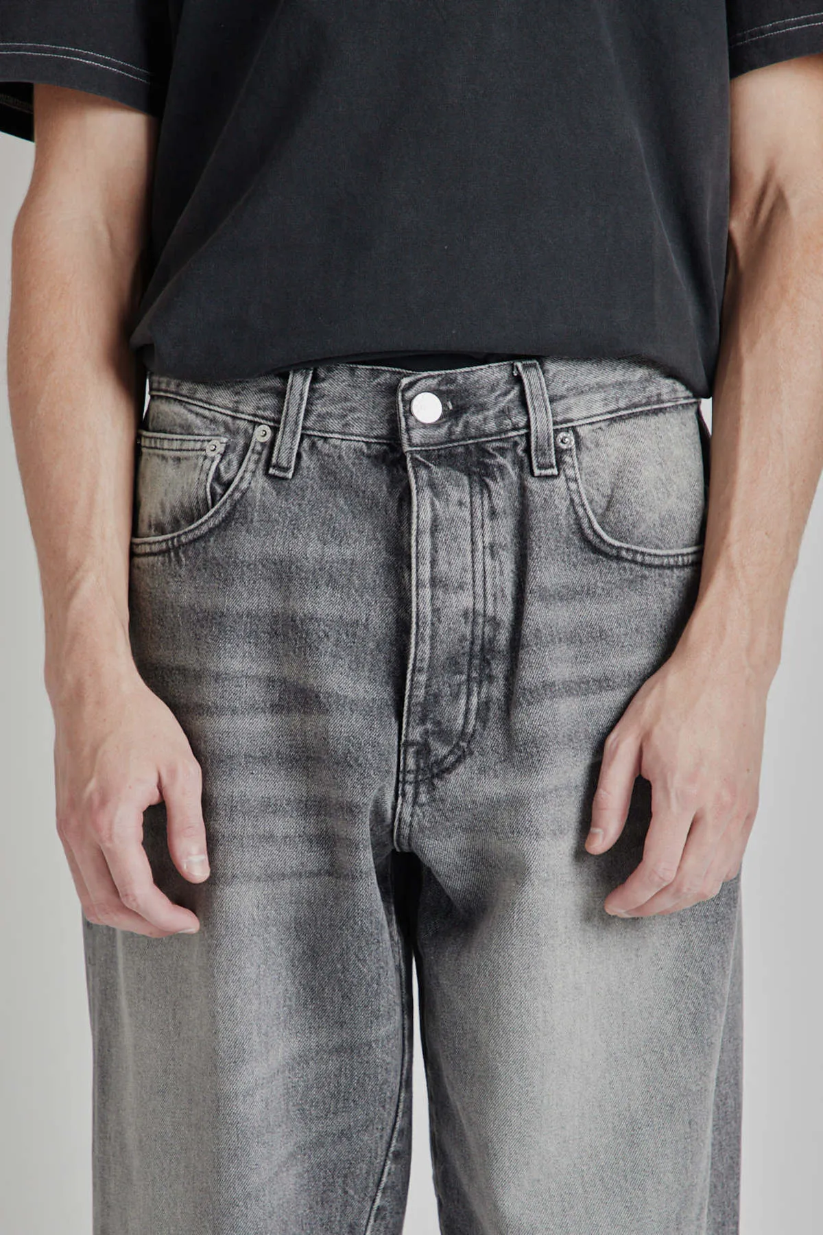 Wide Twist Denim - Blackstone