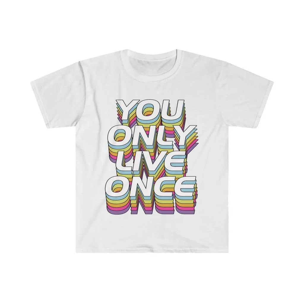 You Only Live Once T-Shirts, YOLO Tee, YOLO trader Wall Street bets