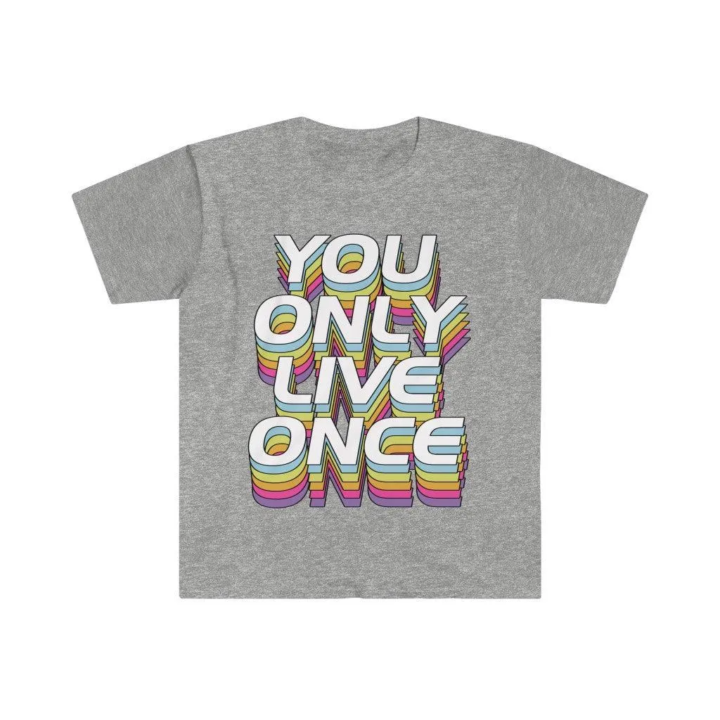 You Only Live Once T-Shirts, YOLO Tee, YOLO trader Wall Street bets