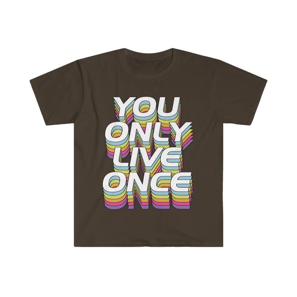 You Only Live Once T-Shirts, YOLO Tee, YOLO trader Wall Street bets