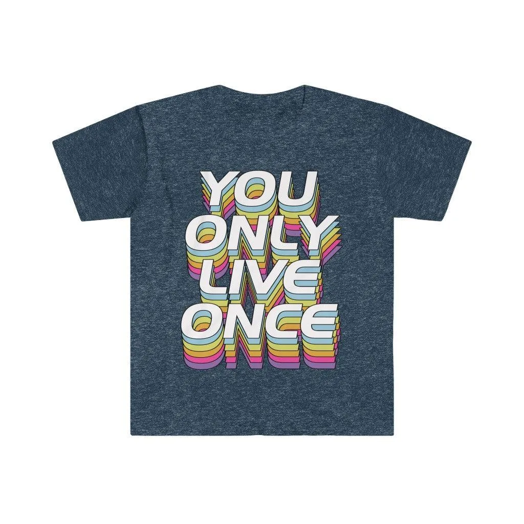 You Only Live Once T-Shirts, YOLO Tee, YOLO trader Wall Street bets